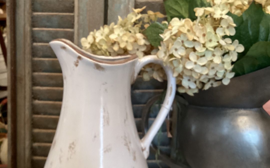 Tall Large Distressed Jug $75.50 Reduced $50.00