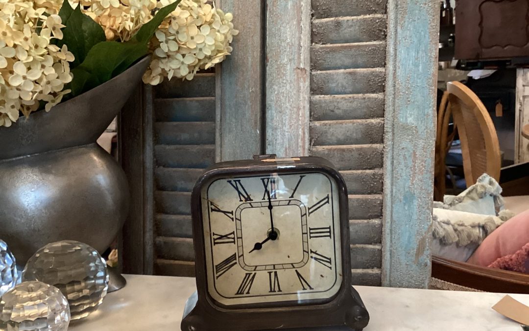 Square Bronze  Clock $59.95