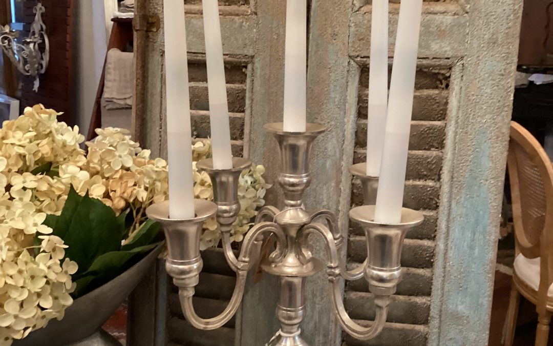 Pewter Candelabra 5 Arm $199.95