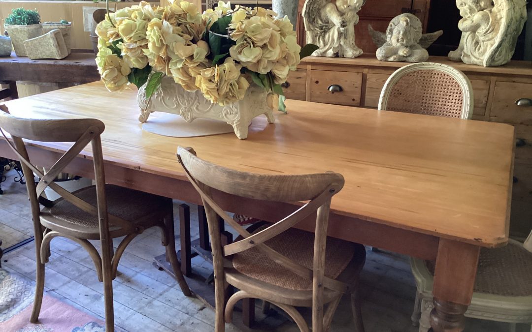 Australian Antique Pine Table $1895 (Sold)