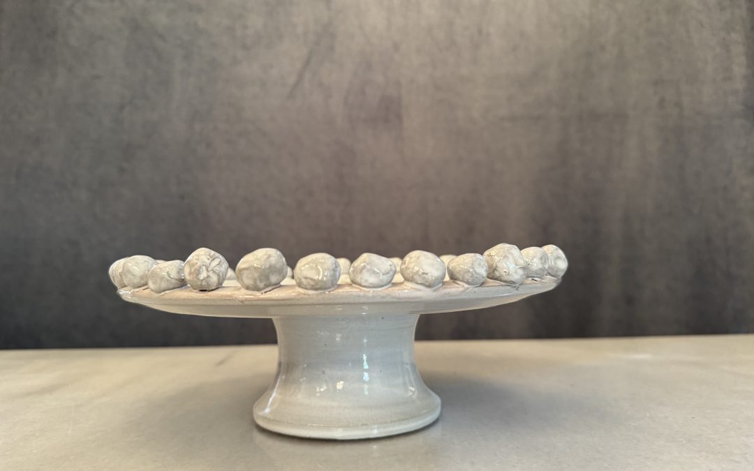 White Cake Stand on Pedestal $189.95