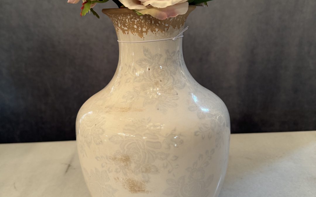 Small Self Print Vase $89.95